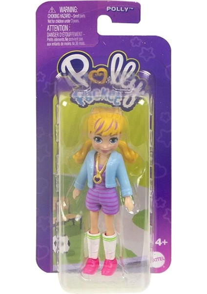 Luxury 3'lü Set Lila , Shani ve Polly Pocket Ana Karakterler Seti Oyuncak Bebek Figürü Sarışın Kumral Esmer 1 Adet