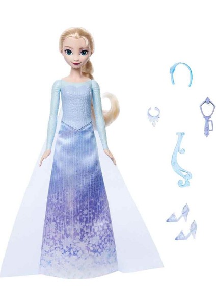 Luxury Disney Karlar Ülkesi Eğlenceli Sürprizler Elsa Bebek JBG59 1 Adet