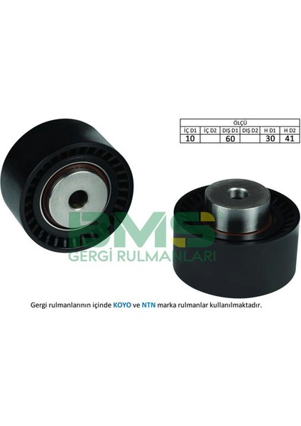 Eksantrik Rulmani Ducato Scudo P206 P306 P307 P406 Partner Boxer Berlingo C5 C8 P907 Vitara 1.9d 2.0 Gnzrz