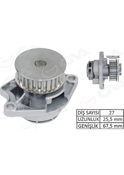 Devirdaim Polo 00-12 1.4 16V - Ibiza-Cordoba-Fabia 1.4 16V 04-10 Ahw-Bby-Bky-Cgl Gnzrz