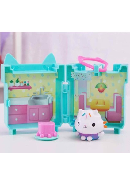 Luxury Spın Mas Gabbys Doll 6065945-S00049670 Klıpslı Playset-8 1 Adet