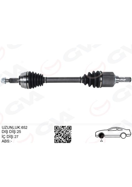 On Aks Sol Komple Dacia Duster 10 1.5 Dci 4x4 6 Ileri Gnzrz
