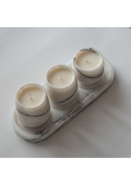 Luxury Luminia 3'lü Soya Mum Seti 1 Adet fırsatları