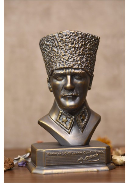 Luxury Dekoratif Atatürk Büstü Harika Tasarım 20CM 1 Adet