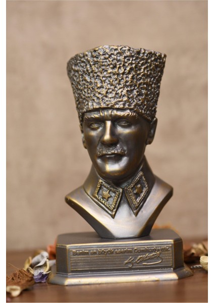 Luxury Dekoratif Atatürk Büstü Harika Tasarım 20CM 1 Adet fırsatları