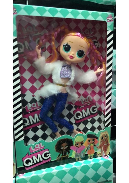 Luxury Omg Tekli Fashion Bebek Gerçek Saçlı 1 Adet