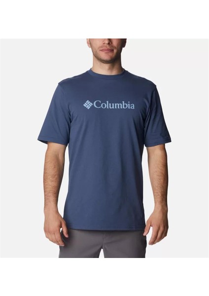 Cs0287 Csc M Basic Big Logo Brushed Ss Tee Erkek T-Shirt