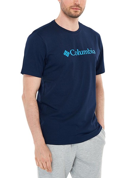Cs0287 Csc M Basic Big Logo Brushed Ss Tee Erkek T-Shirt