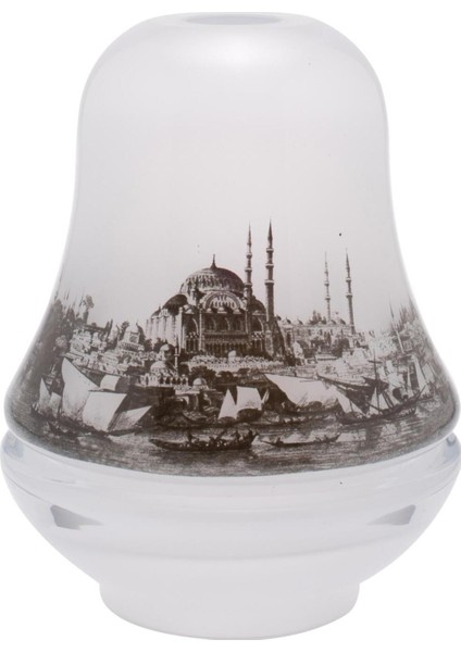 Luxury Gravürlü Can Rüzgar Mumluk 1 Adet