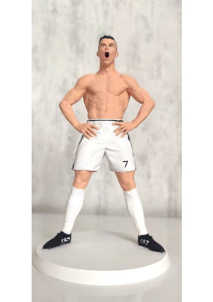 Luxury Cristiano Ronaldo Futbolcu Figür Dekoratif Süs Eşyası El Yapımı 1 Adet fiyatları