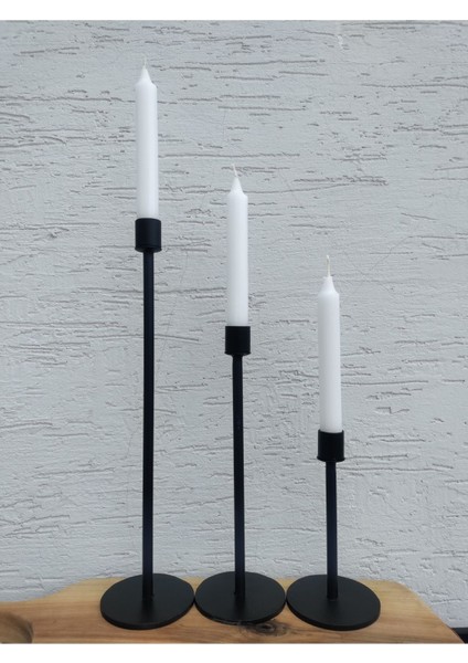 Luxury Lyla Candle3 'lü Mumluk, Şamdan Seti 1 Adet fiyatları