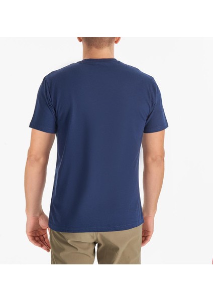 Cs0282 Csc M Basic Sm Logo Brushed Ss Tee Erkek T-Shirt
