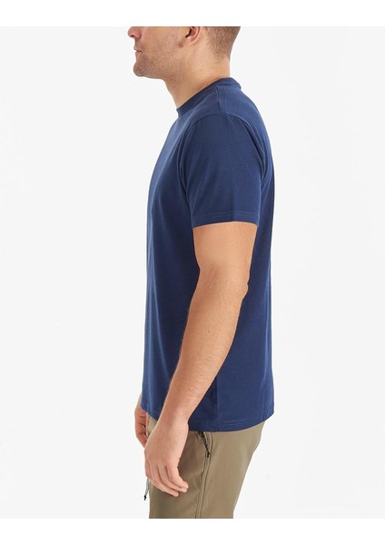 Cs0282 Csc M Basic Sm Logo Brushed Ss Tee Erkek T-Shirt