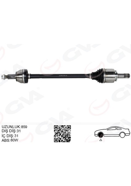 Komple Aks Arka Sağ Defender L663 Discovery 5 L462 R.r 4 Vogue L405 R.r Sport 2 L494 859MM Gnzrz