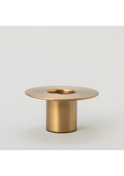 Luxury Dorothy Tealight Mumluk 12X6 cm Altın 1 Adet