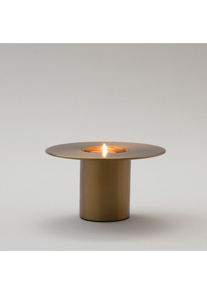 Luxury Dorothy Tealight Mumluk 12X6 cm Altın 1 Adet fiyatları