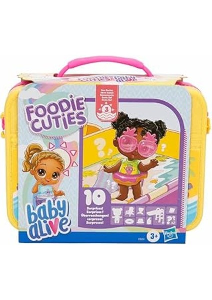 Luxury Baby Alive Foodie Cuties, Sürpriz Çanta, Seri 3, Güneş Serisi 1 Adet