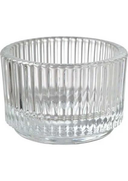 Luxury Tealight 3 Adet Mumluk, Cam, 3.5 cm ve 3 Adet Yabani Meyveler Kokulu Mum 1 Adet fırsatları