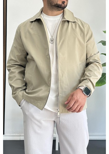 Erkek Oversize Trenç Ceket Mevsimlik Haki EDW360 fiyatları