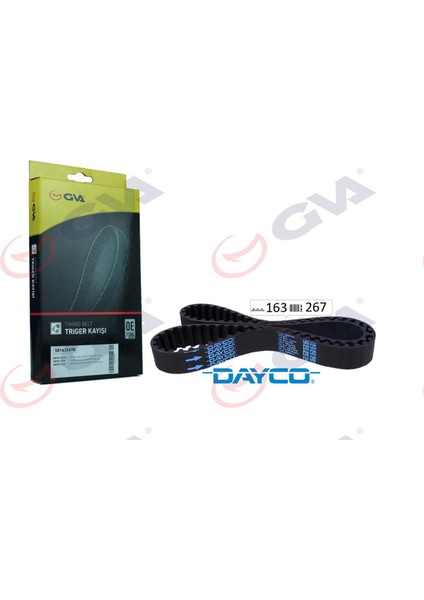 Triger Kayişi 163X267 Avensis 2.0 I 97-03 -Camry 2.2 I 91-01 -Carina 2.0 I 87-97 -Rav4 2.0 I 9 Gnzrz