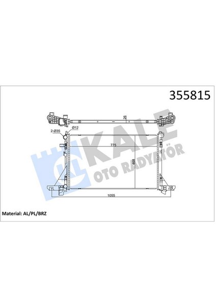 Motor Radyatoru Master Iii 10 Movano B 10 2.3dci Gnzrz