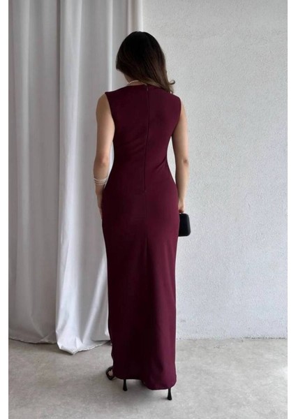 Askılı Drape Detay Maxi Boy Abiye Elbise indirimleri