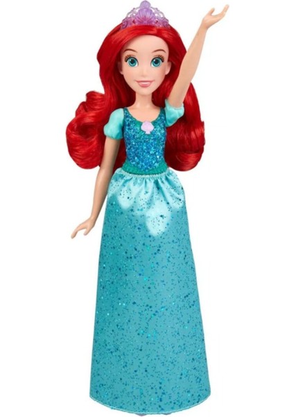 Luxury Disney Prenses Royal Shimmer Ariel Doll F0895/F0881 1 Adet