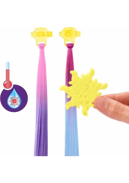 Luxury Disney Prenses Renk Değiştiren Sihirli Saçlı Rapunzel HLW18 1 Adet