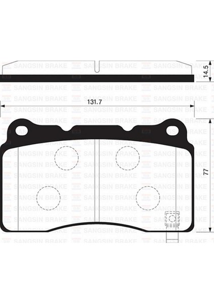 Disk Fren Balatasi Ön Honda Civic 2.0 08-15 Gnzrz
