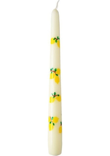 Luxury Limon Desenli El Çizimi Handmade Şamdan Kokulu Mum 1 Adet fiyatları