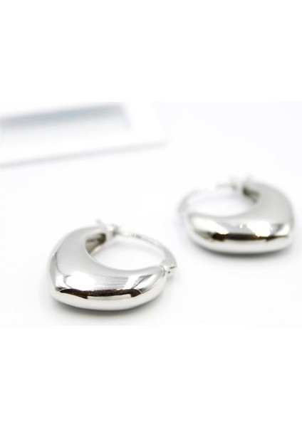 Oval Halka Küpe - Gümüş fiyatları