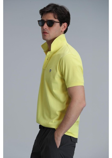 Lufıan Sarı Erkek Polo Yaka T-Shirt 111040206 Laon Polo indirimleri