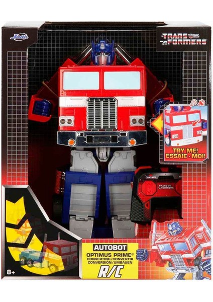 Luxury Işıklı Transformers Optimus Prime Uzaktan Kumandalı Autobot 1 Adet