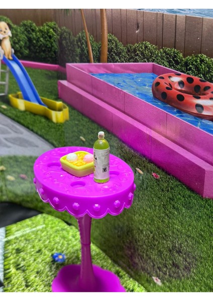 Luxury Minyatür Oyuncak Yiyecek ve Içecek Seti - 2 Parça 1 Adet