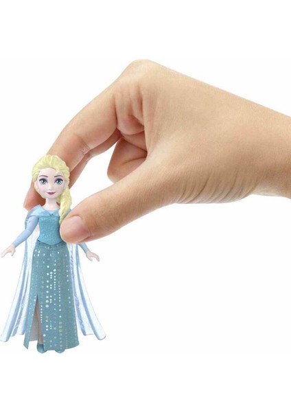 Luxury Disney Karlar Ülkesi Elsa ve Anna Mini Bebekler HLW97 1 Adet