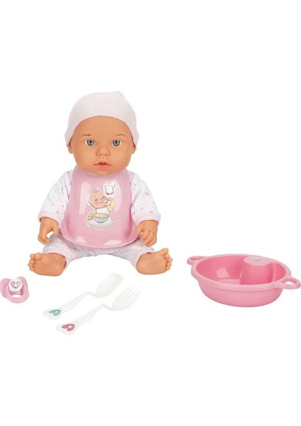 Luxury Sunman Bebelou Yemek Zamanı Sesli Bebek Seti 35 cm 1 Adet