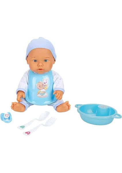 Luxury Sunman Bebelou Yemek Zamanı Sesli Bebek Seti 35 cm 1 Adet