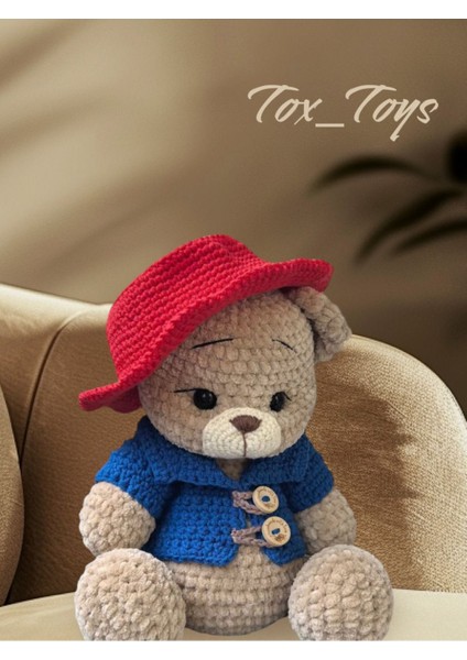 Luxury Amigurumi Sevimli Ayıcık 25 cm 1 Adet
