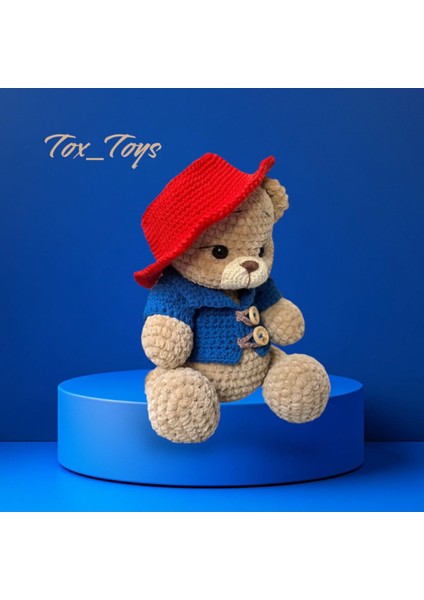 Luxury Amigurumi Sevimli Ayıcık 25 cm 1 Adet