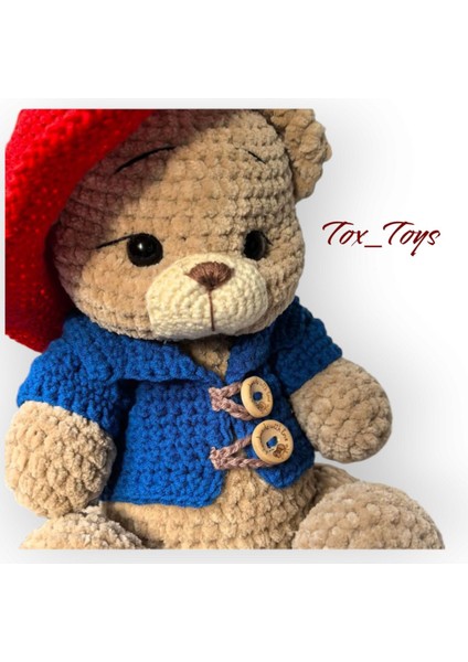 Luxury Amigurumi Sevimli Ayıcık 25 cm 1 Adet