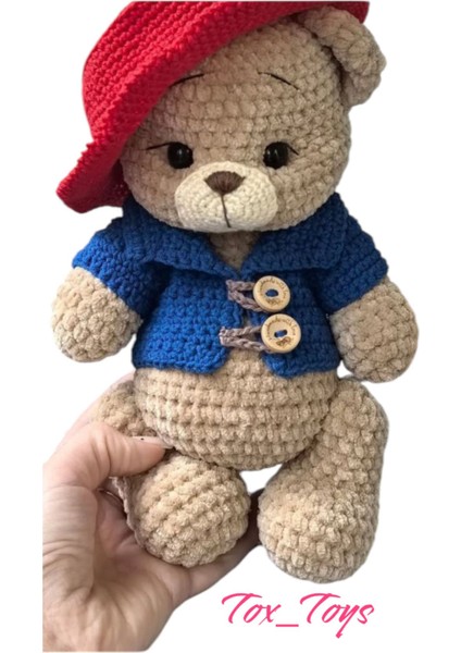 Luxury Amigurumi Sevimli Ayıcık 25 cm 1 Adet