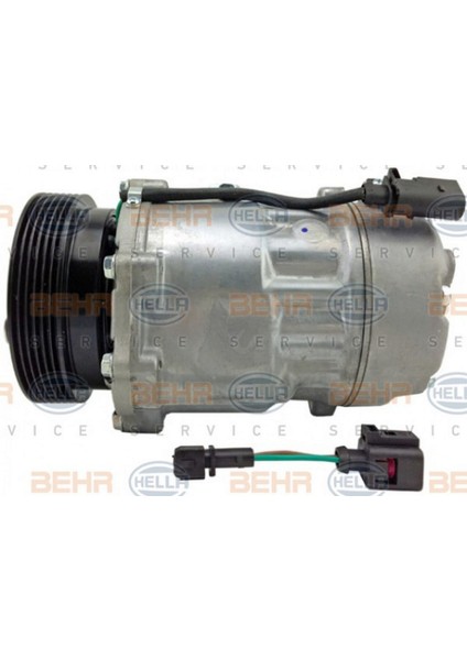 Klima Kompresörü Vw Bora-Caddy Ii-Golf Iv 1.4 16V-1.6-1.6 16V-1.8-1.9 Tdi (98-05) (119MM) Gnzrz