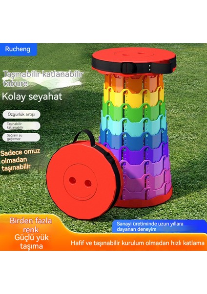 Açık Taşınabilir Plastik Gökkuşağı Teleskopik (Yurt Dışından)