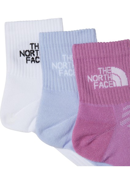 Multi Sport Cush Quarter Sock 3P Unisex Çorap