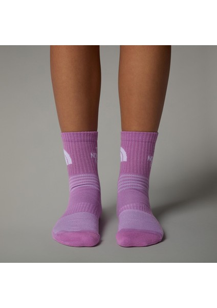 Multi Sport Cush Quarter Sock 3P Unisex Çorap