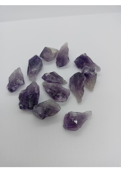 Luxury Parça Ametist Taşı / Ham Doğaltaş Biblo (10-20 Gr) Adet Fiyatıdır. 1 Adet