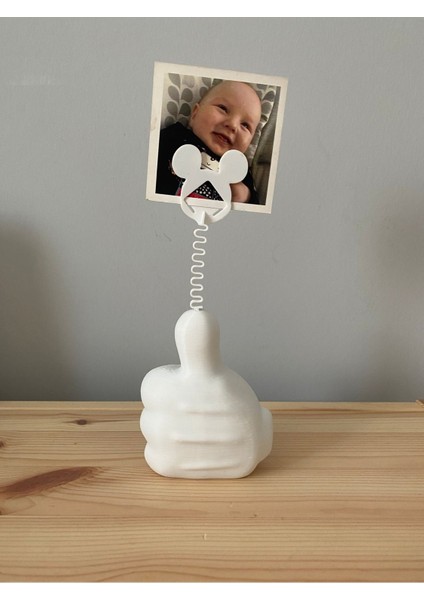 Luxury Mickey Mouse Fotoğraf Not Tutucu Dekoratif Obje Masaüstü Organizer Not Tutucu 1 Adet