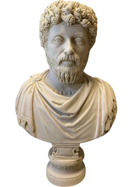 Luxury Marcus Aurelius Heykeli Stoacı Filozof Imparator 22 cm 1 Adet