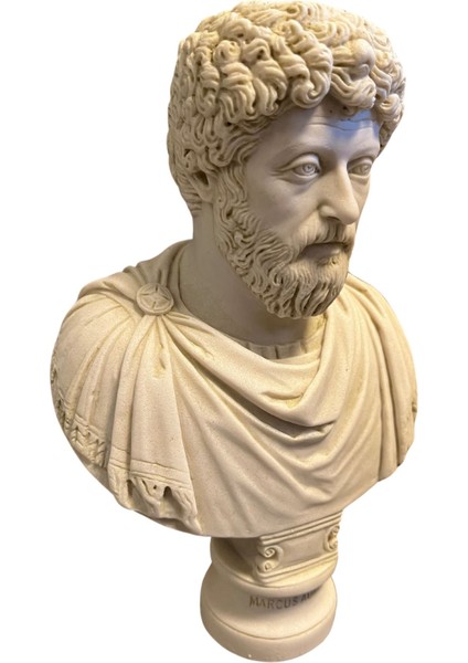 Luxury Marcus Aurelius Heykeli Stoacı Filozof Imparator 22 cm 1 Adet