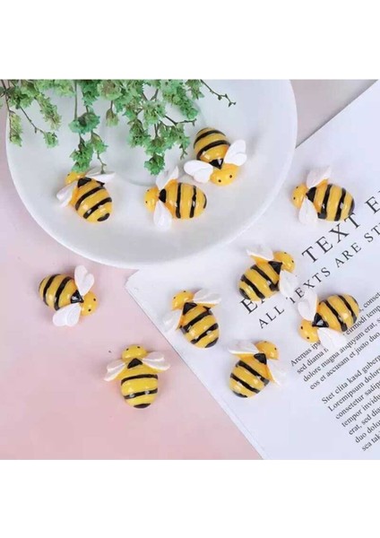 Luxury Minik Arılar 10'lu Paket Saksı Dibi Süsü Teraryum Obje Minyatür Obje 1 Adet fiyatları